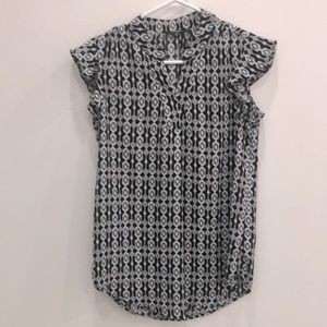 George XS beautiful print blouse